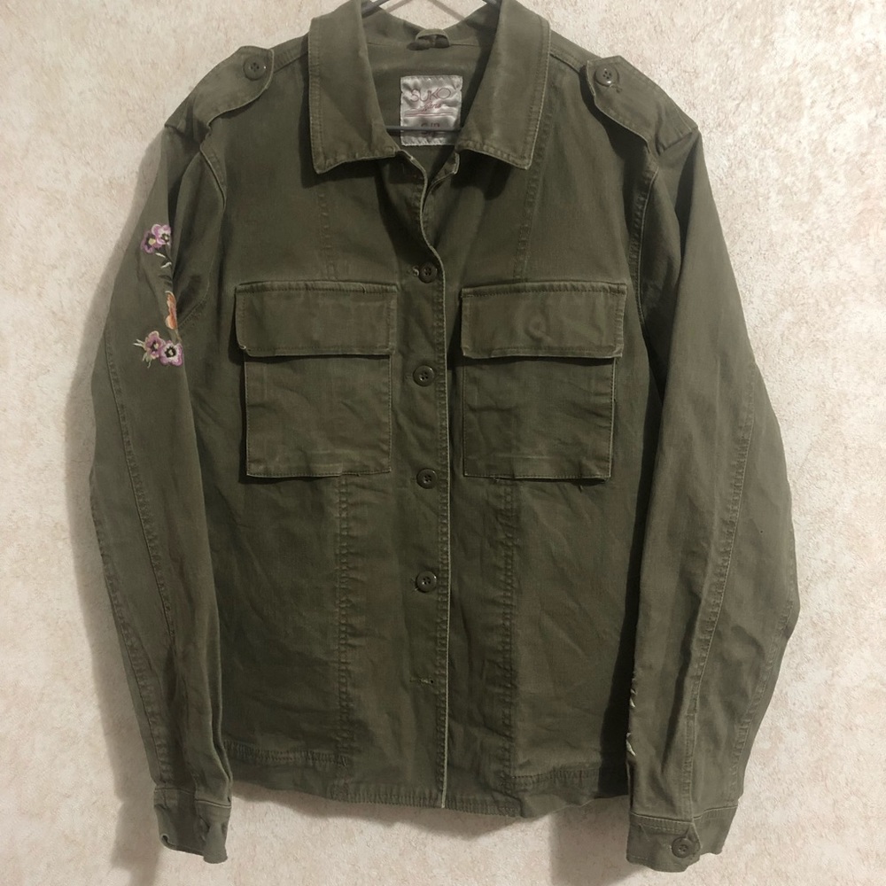 Suko Jeans “The World is Female” cargo jacket. - Picture 3 of 5
